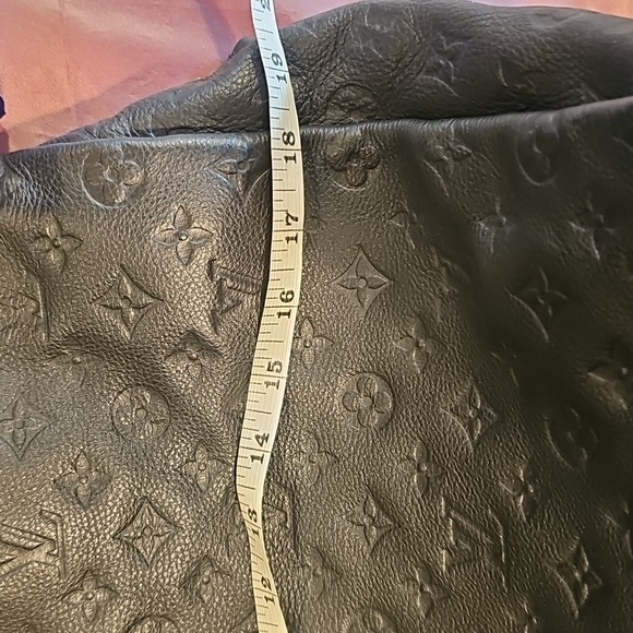 π EMPREINTE π artsy navy blue leather Louis Vuitton - Picture 10 of 12